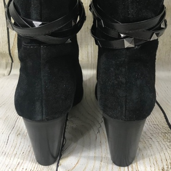 Antonio Melani Binx Studded Suede Dress Boots - Picture 6 of 6